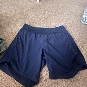BROOKS Women's Navy Blue Running Shorts